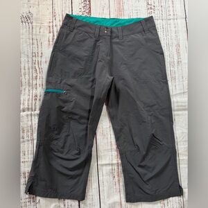 Womens Rab Helix Capri Pants Size X Small Hiking Biking Outdoors